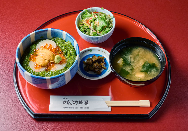 三陸めかぶ丼